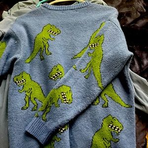 Rue21 dinosaur sweater, size 0x. Worn one time